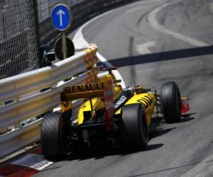 yapboz Robert Kubica - Renault - Monte-Carlo 2010